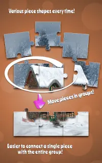 Winter Puzzle Game Screen Shot 6