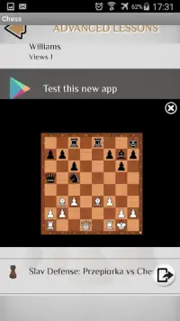 Chess Tutorials - Games Screen Shot 5