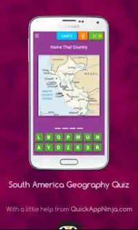 South America Geography Screen Shot 2