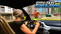 미친 택시 모의 실험 장치: 택시 드라이버의 게임 Screen Shot 0
