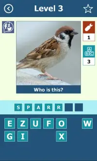 Birds: Quiz Screen Shot 2