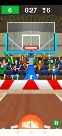 3D Basketball Screen Shot 2