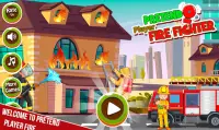 Firestation Kasabamı Oyna Pretend: Rescue Fireman Screen Shot 0