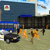 City Police Bus Prisoner Transport
