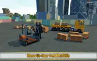 Empilhadeira & Truck Simulator Screen Shot 0