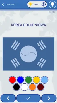 Flagi świata - quiz o flagach Screen Shot 1