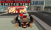 Sim caminhões entrega pizza Screen Shot 2