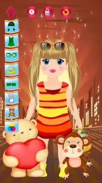 Dress Up Little Girl Game Screen Shot 4