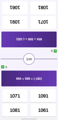 Expert Math Brain Challenge Screen Shot 3