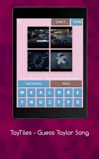Taylor Swift Songs Guess Game - TayTiles Screen Shot 9