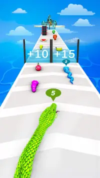 Snake Run Race・Fun Worms Games Screen Shot 3