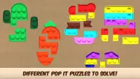 Pop It 3D Puzzle - DIY Fidgets Jigsaw ASMR Trivia Screen Shot 4
