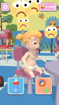 Baby Sitter Sim Screen Shot 1