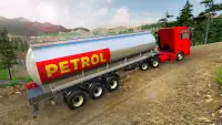 Oil tanker offroad truck simulator: mga laro sa Screen Shot 1