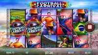 Casino Free Reel Game - FOOTBALL CARNIVAL Screen Shot 2