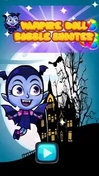 Ballerina Vampire Halloween Doll - Bubble Shootter Screen Shot 0