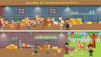 Pretend Play Village Life: Fun Farm in Little Town Screen Shot 4