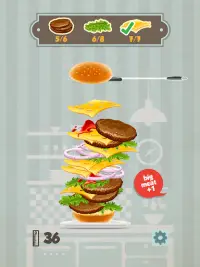Burger Tower Game Screen Shot 5