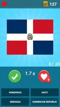 Bandeiras dos Países Quiz Screen Shot 0
