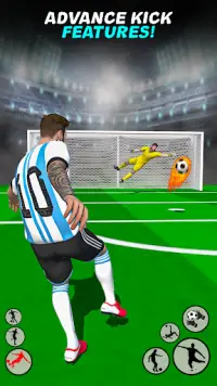 Penalty Kick Star Soccer Games Screen Shot 0