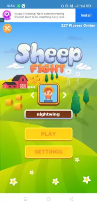Sheep Fight Screen Shot 2