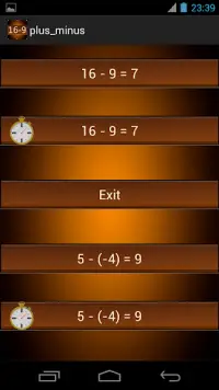 Addition and Subtraction Screen Shot 0