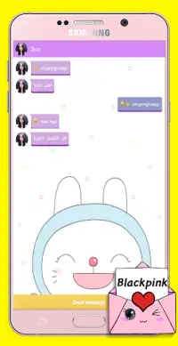 Blackpink Messenger! Chat Simulator Screen Shot 4