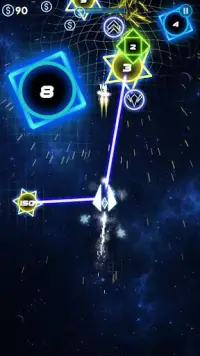 Neon War - Geometry Shooter Screen Shot 5