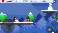 Winter Ninja Screen Shot 1