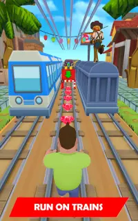 Subway Train Surf : Running Game! Screen Shot 4