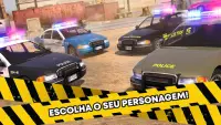 Carro Policial Ladrão Fuga 🚨 Corrida Perseguição Screen Shot 11