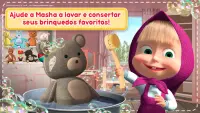 Masha e o Urso - Jogos de Arrumar Casas de Meninas Screen Shot 6