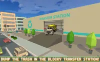 Blocky Garbage Truck SIM PRO Screen Shot 4
