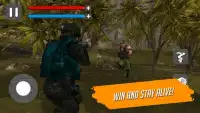 Battle Royale on Island 3D Screen Shot 2