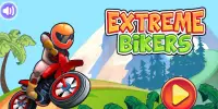 Moto Extreme Bikers - Olağanüstü Motor Sürücü Screen Shot 0