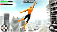 निंजा स्पाइडर खेल- मुफ्त अजीब मकड़ी खेल 2020 Screen Shot 3