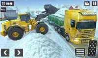 Trò chơi lái xe tải tuyết offroad 2020 Screen Shot 3