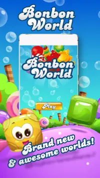 Bonbon World - Candy Jelly Puzzle Screen Shot 0