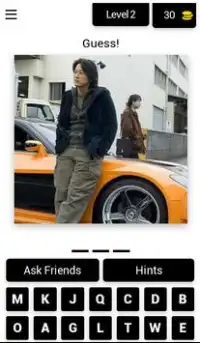 Fast And Furious Quiz Screen Shot 2