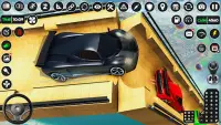 บ้า ทางลาด รถยนต์ แข่งรถ เกม Screen Shot 4