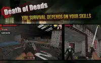 Kematian deads -Zombie berburu Screen Shot 4