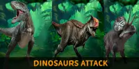 Dinosaur Hunting Dinosaur Games JURASSIC T-REX Screen Shot 2