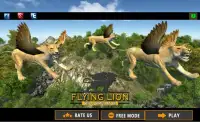 Летающий лев - Wild Simulator Screen Shot 0