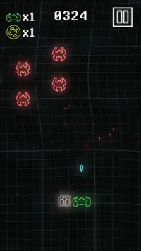 Neon Galaxy: Jogo de Nave Espacial Screen Shot 1