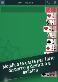 Spider Solitaire - Solitari gratis Screen Shot 2