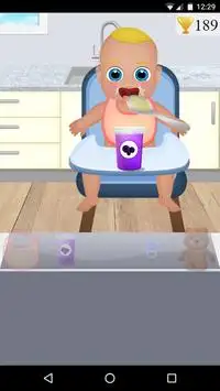 baby care food game Screen Shot 0
