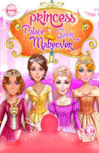 Princess Palace Salon Makeover  Fun Game for Girls Screen Shot 0