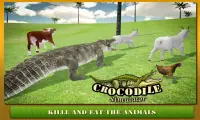 Dzika bestia atak krokodyla 3D Screen Shot 2