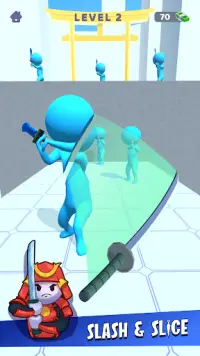 Sword Play! Ninja corredor 3D Screen Shot 0