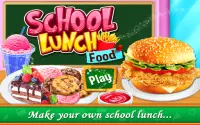 School Lunch Food Maker 2 - Cooking Game Screen Shot 0